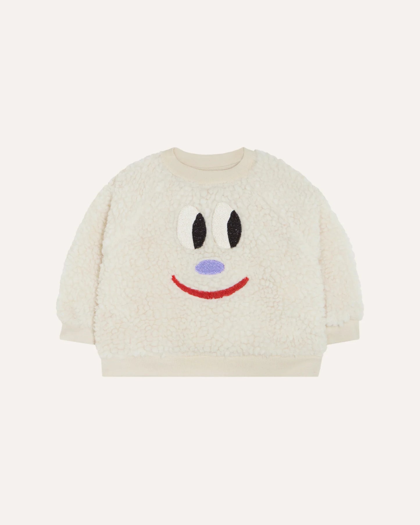 THE CAMPAMENTO Baby Smiling Face Fleece Sweatshirt