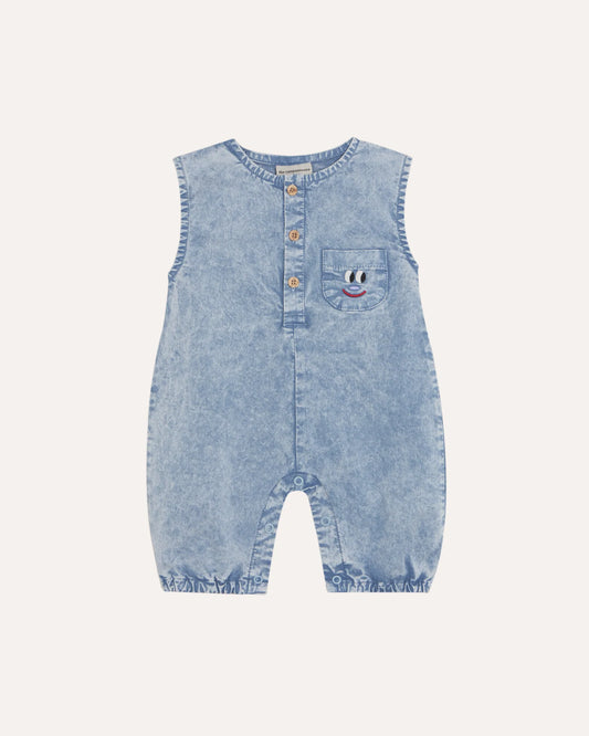 THE CAMPAMENTO Baby Smiling Face Romper