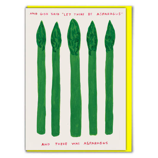 DAVID SHRIGLEY Asparagus Card