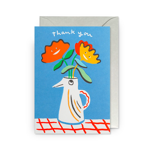 MARIE ASSÉNAT Thank You Bouquet Card