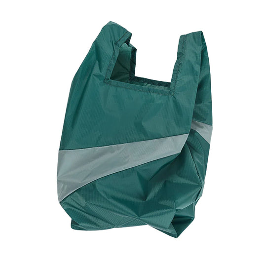 SUSAN BIJL Pine & Grey Medium Shopping Bag