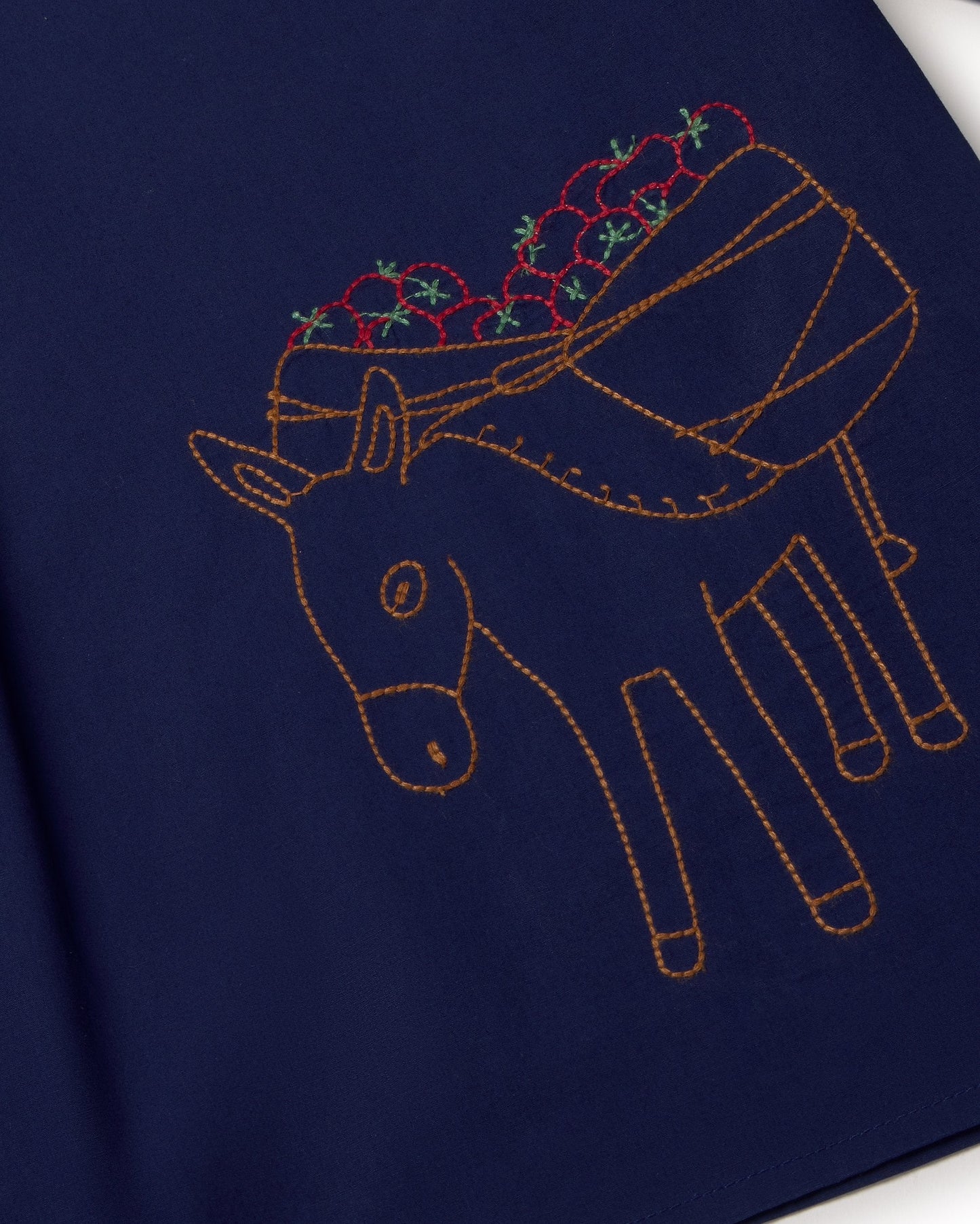 THINKING MU Duna Hand Embroidered Blouse