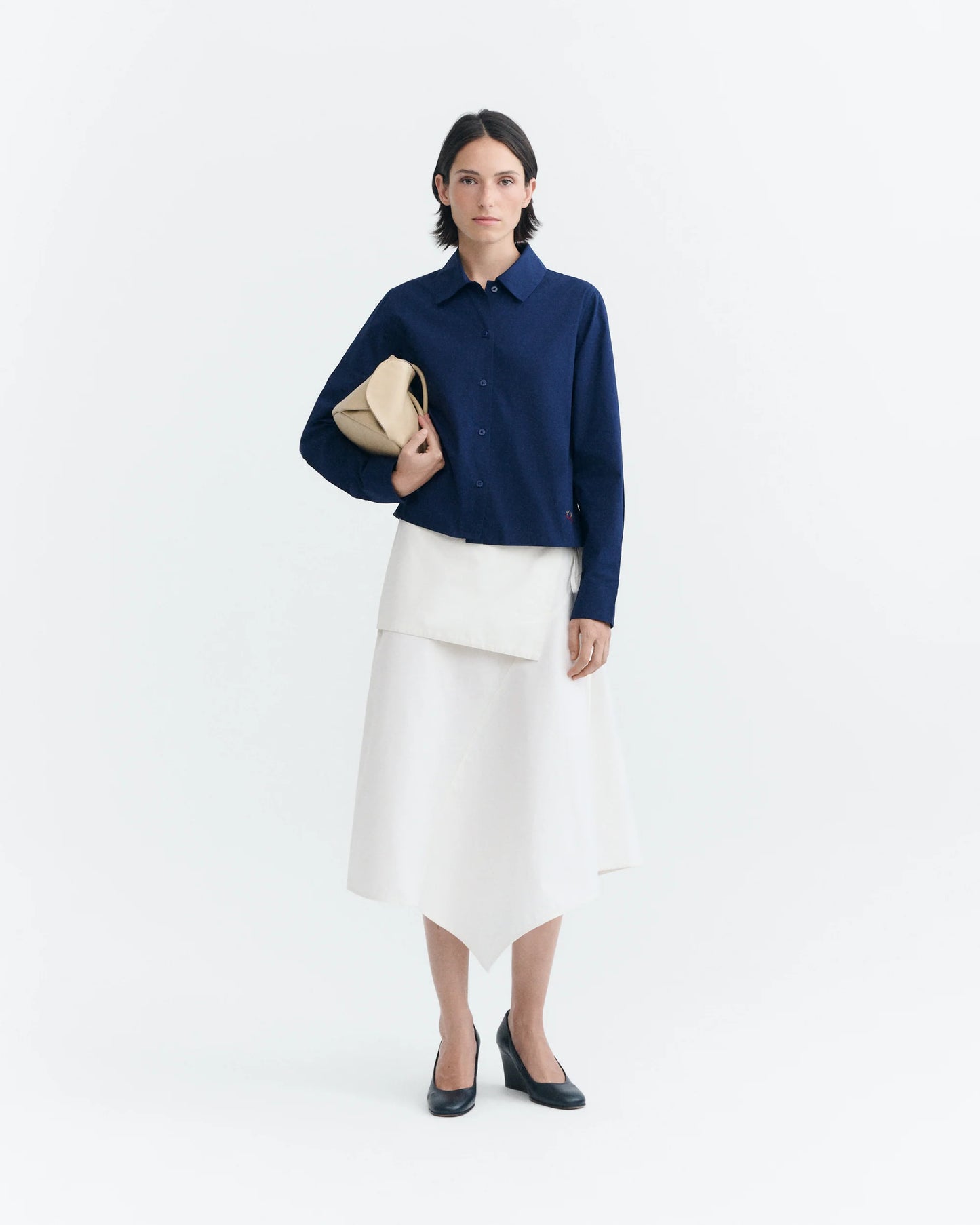 THINKING MU Duna Hand Embroidered Blouse