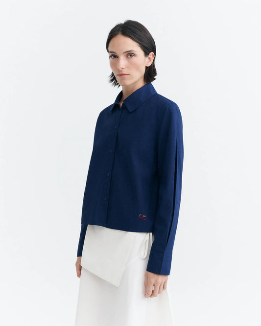 THINKING MU Duna Hand Embroidered Blouse