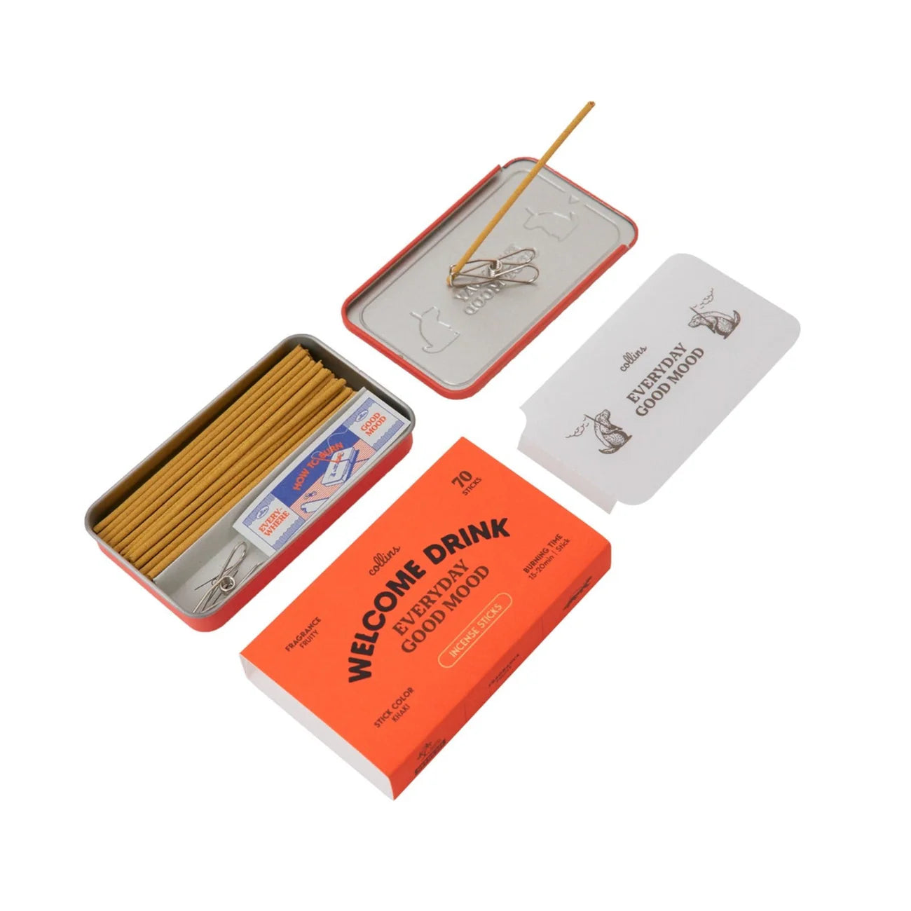 COLLINS Welcome Drink Incense Sticks