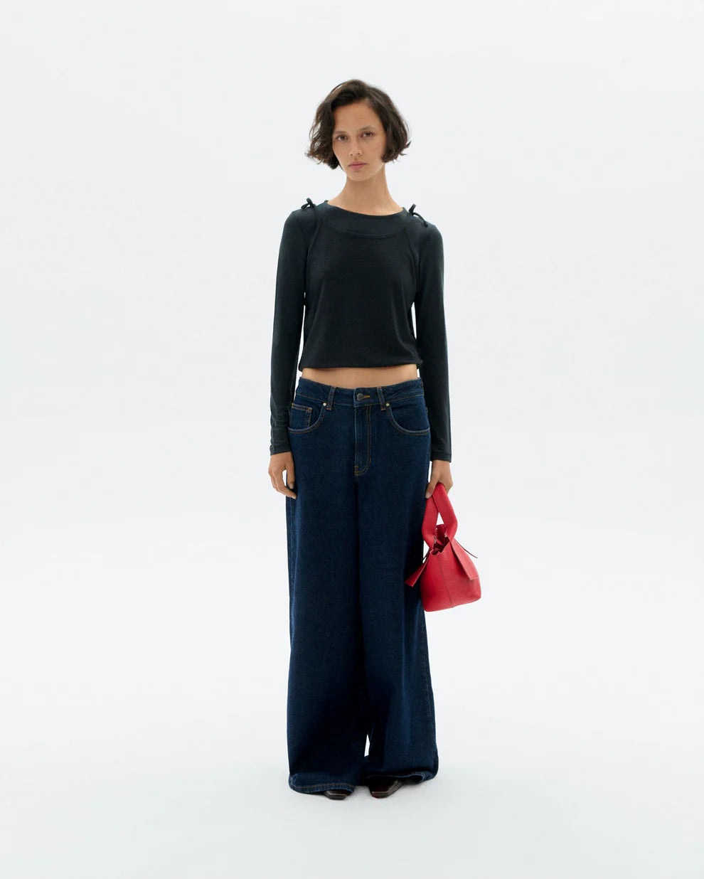 THINKING MU Hedda Jeans Dark Denim