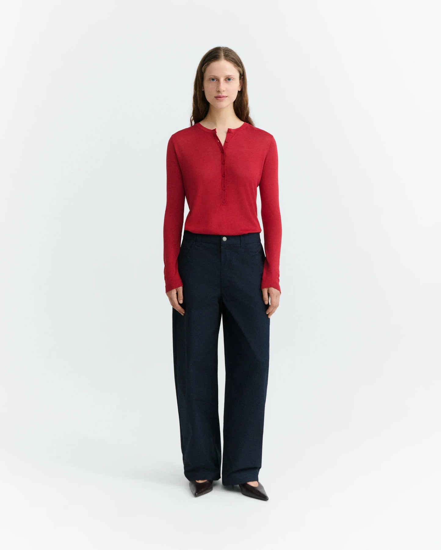 THINKING MU Marissa Trousers Navy