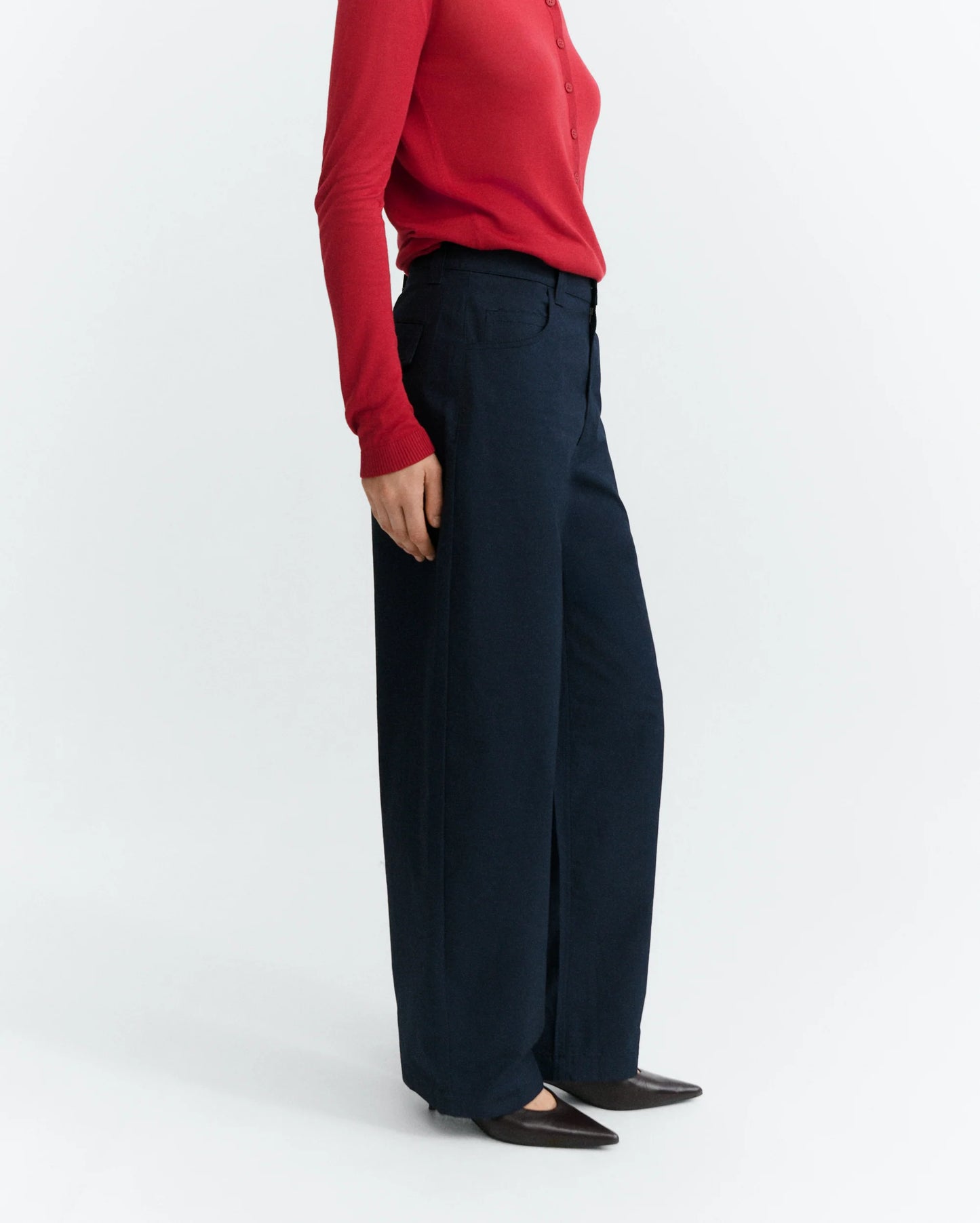 THINKING MU Marissa Trousers Navy