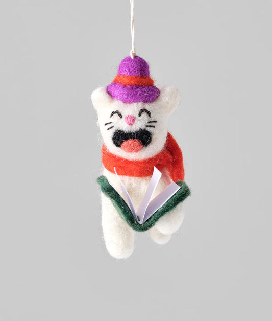ELLIOT KRUSZYNSKI Dickens Cat Hanging Decoration