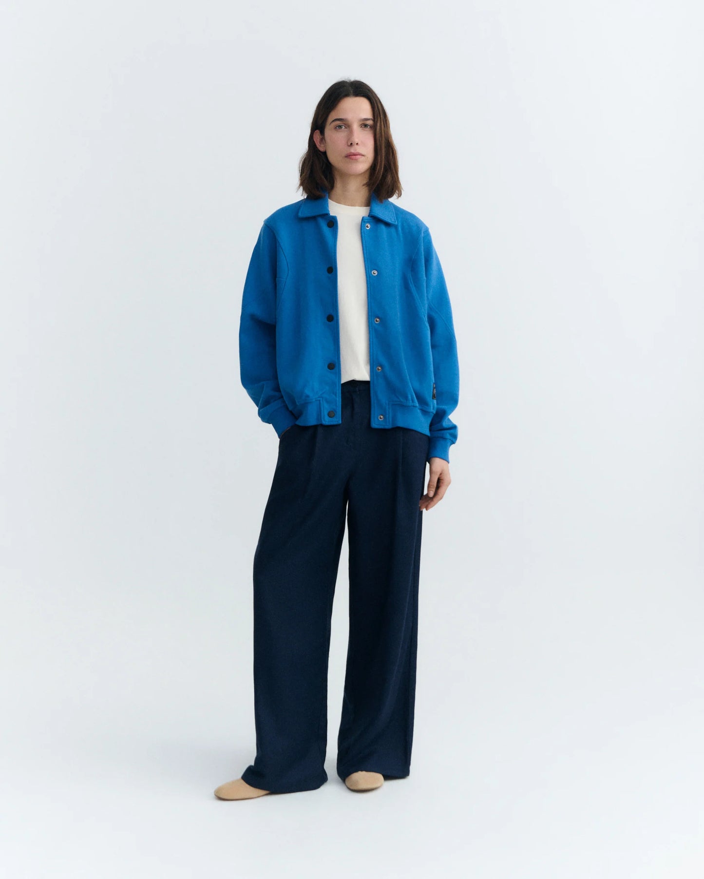 THINKING MU Maisie Jacket Blue
