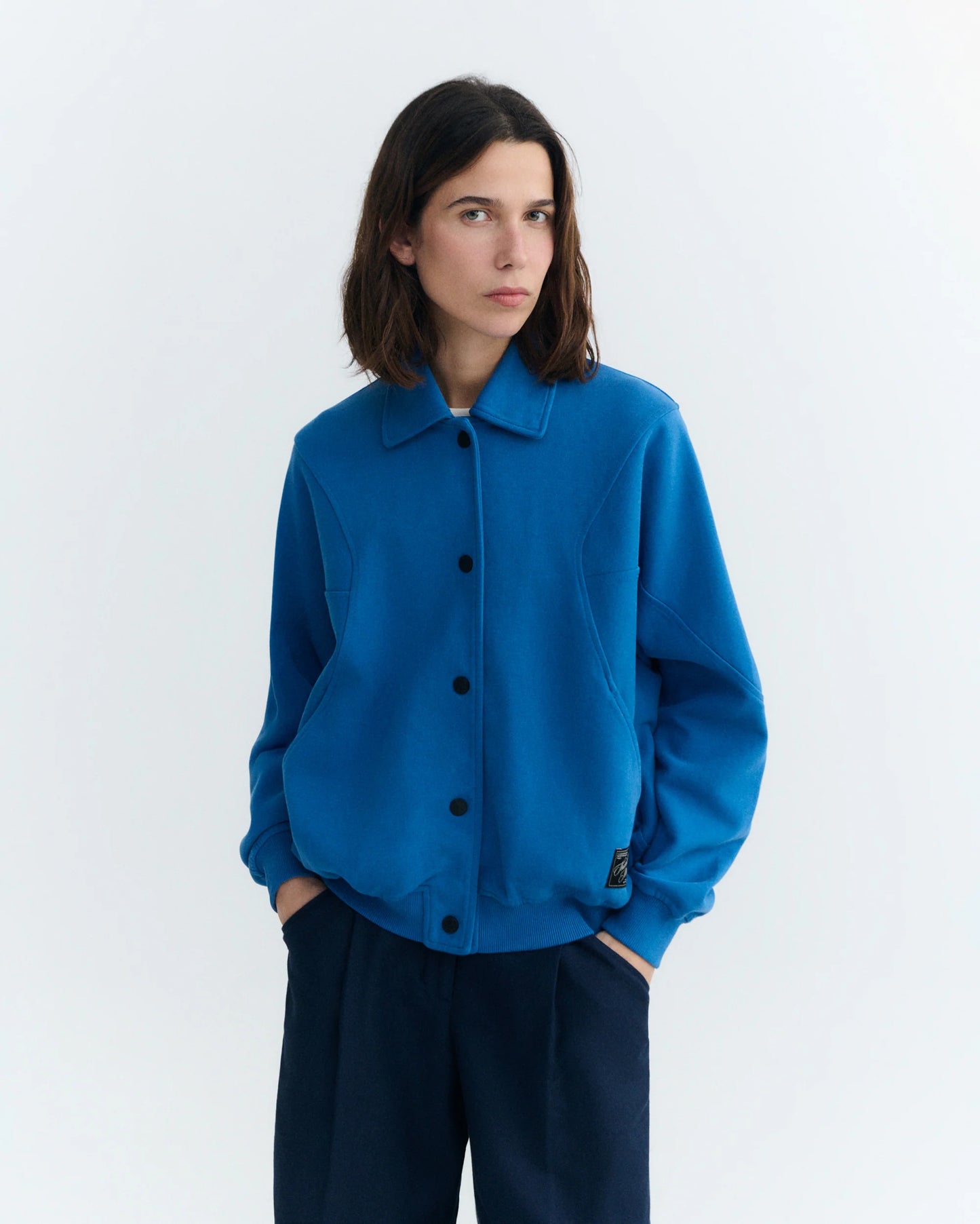 THINKING MU Maisie Jacket Blue