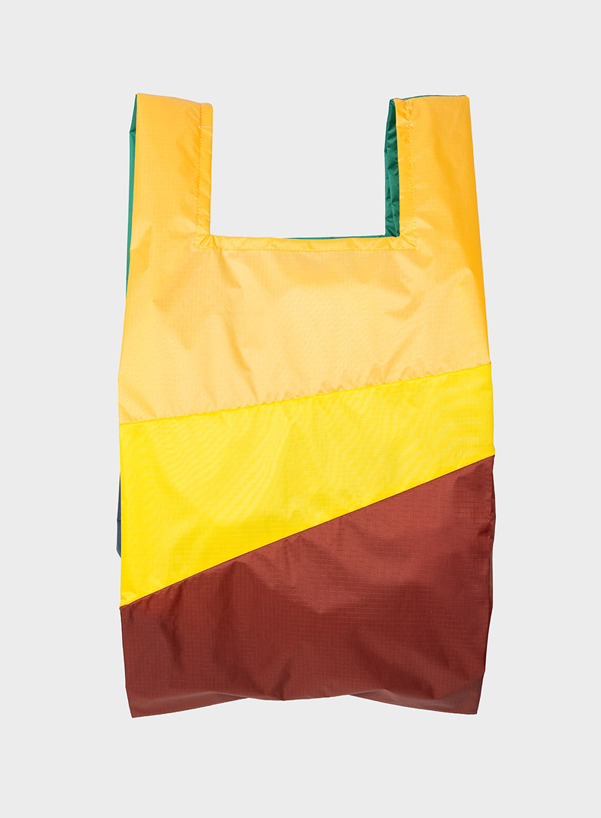 SUSAN BIJL Multi TV Yellow Large Shopping Bag