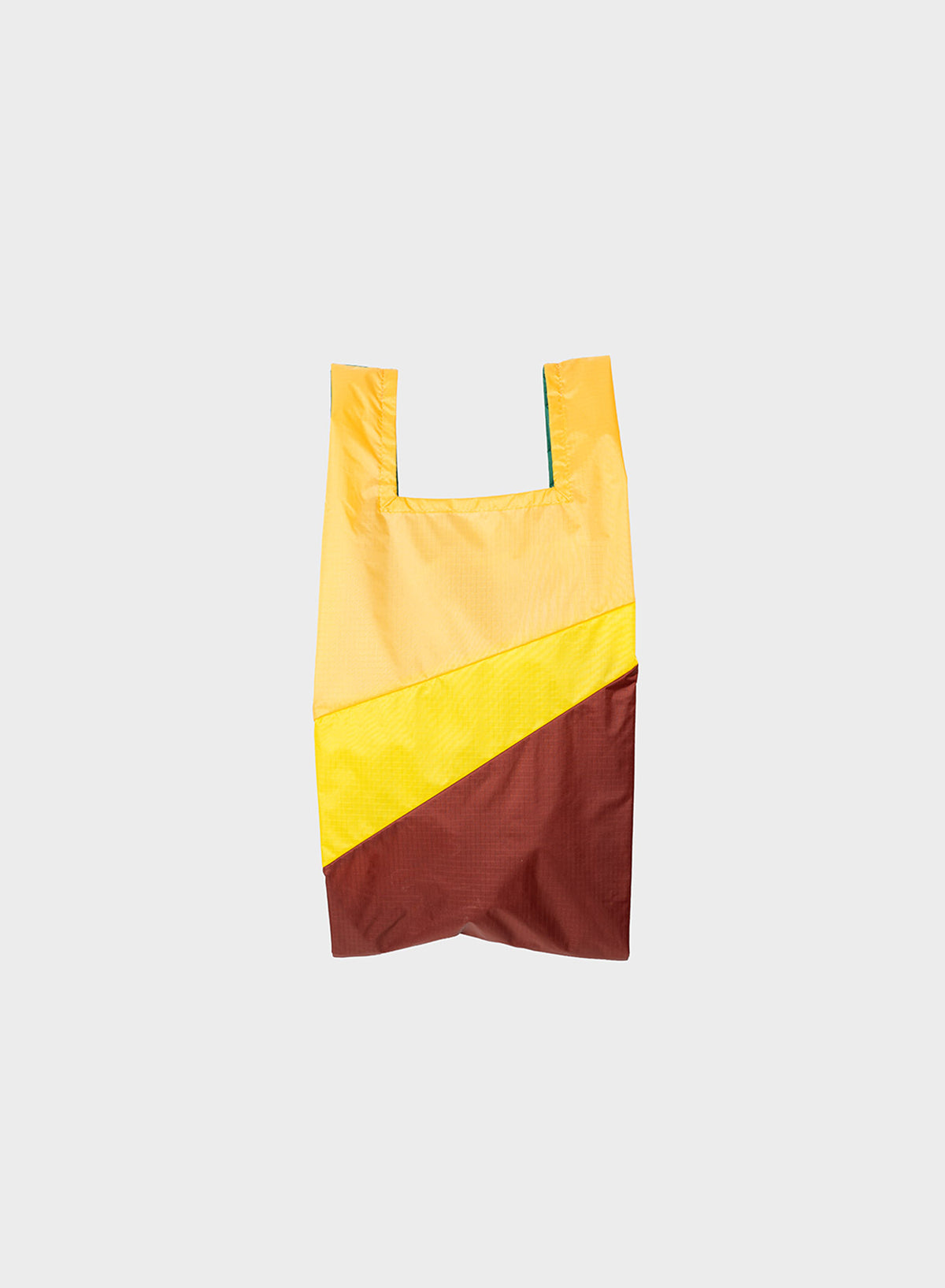 SUSAN BIJL Multi TV Yellow Small Shopping Bag