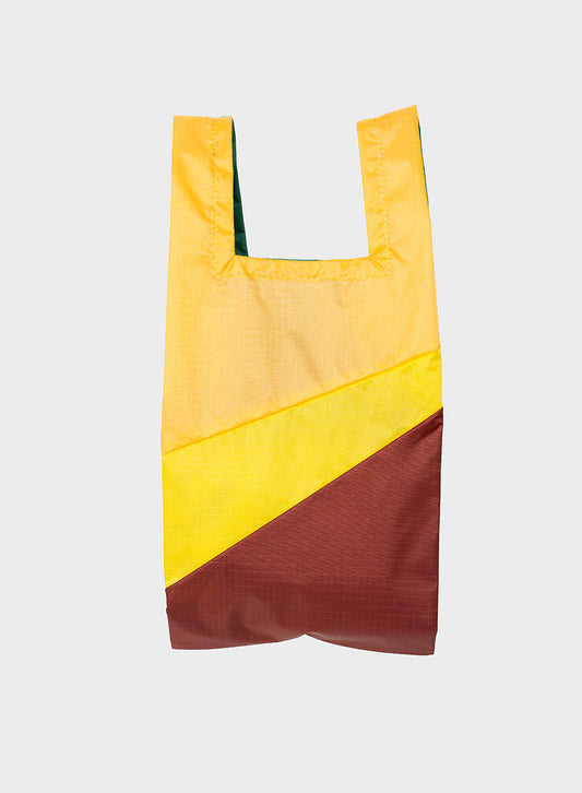 SUSAN BIJL Multi TV Yellow Medium Shopping Bag