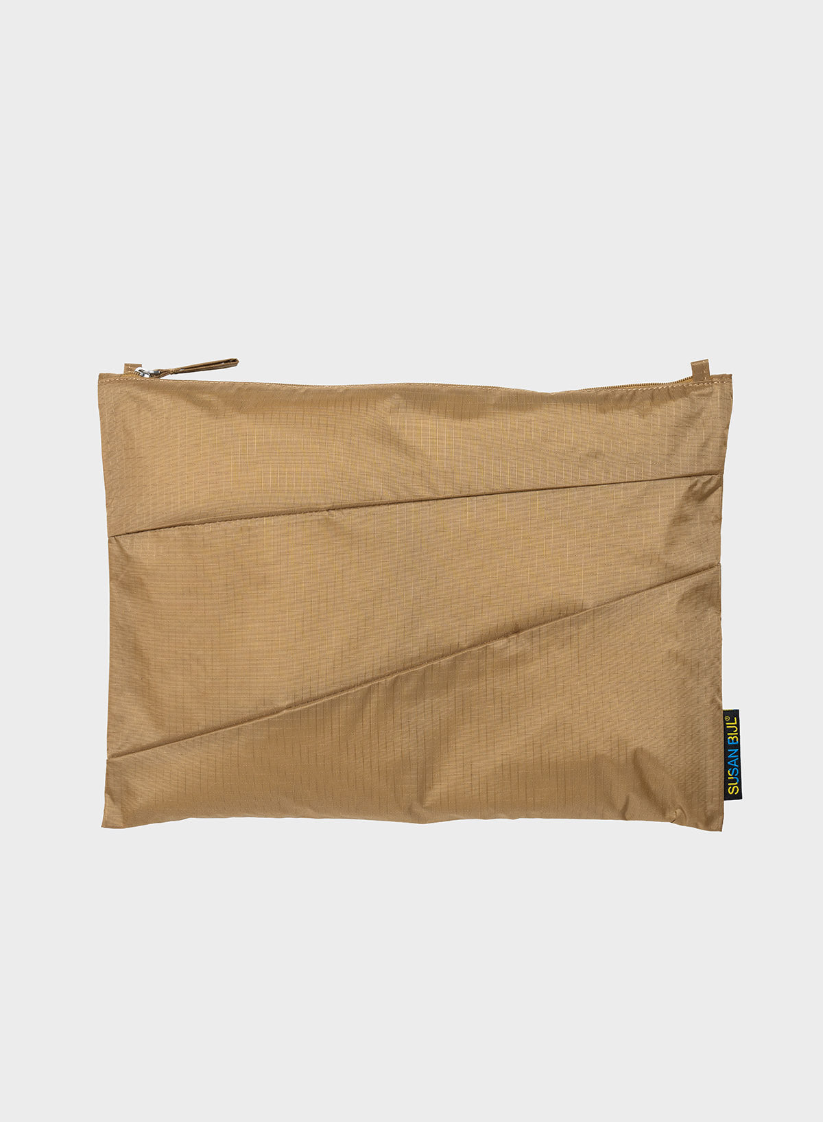 SUSAN BIJL Mono Camel Large Pouch