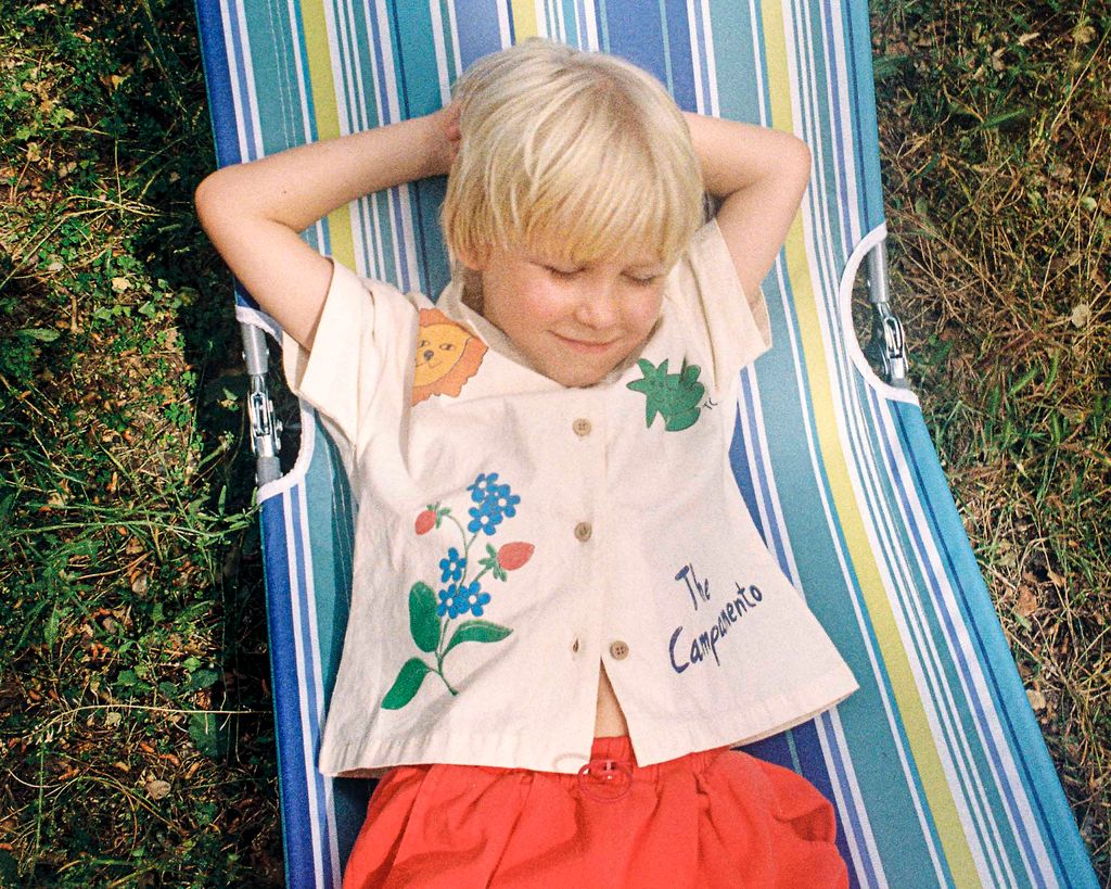 THE CAMPAMENTO Drawings Kids Shirt