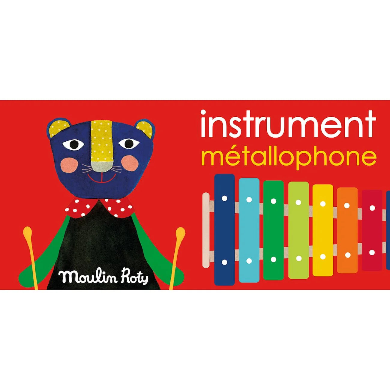 MOULIN ROTY Metallophone Les Popipop