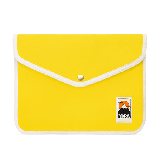 YKRA Yellow Laptop Case