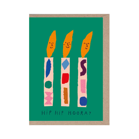 MATIAS LARRAIN Hooray Candles Card