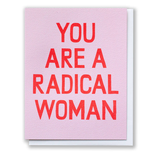 BANQUET WORKSHOP Radical Woman Card