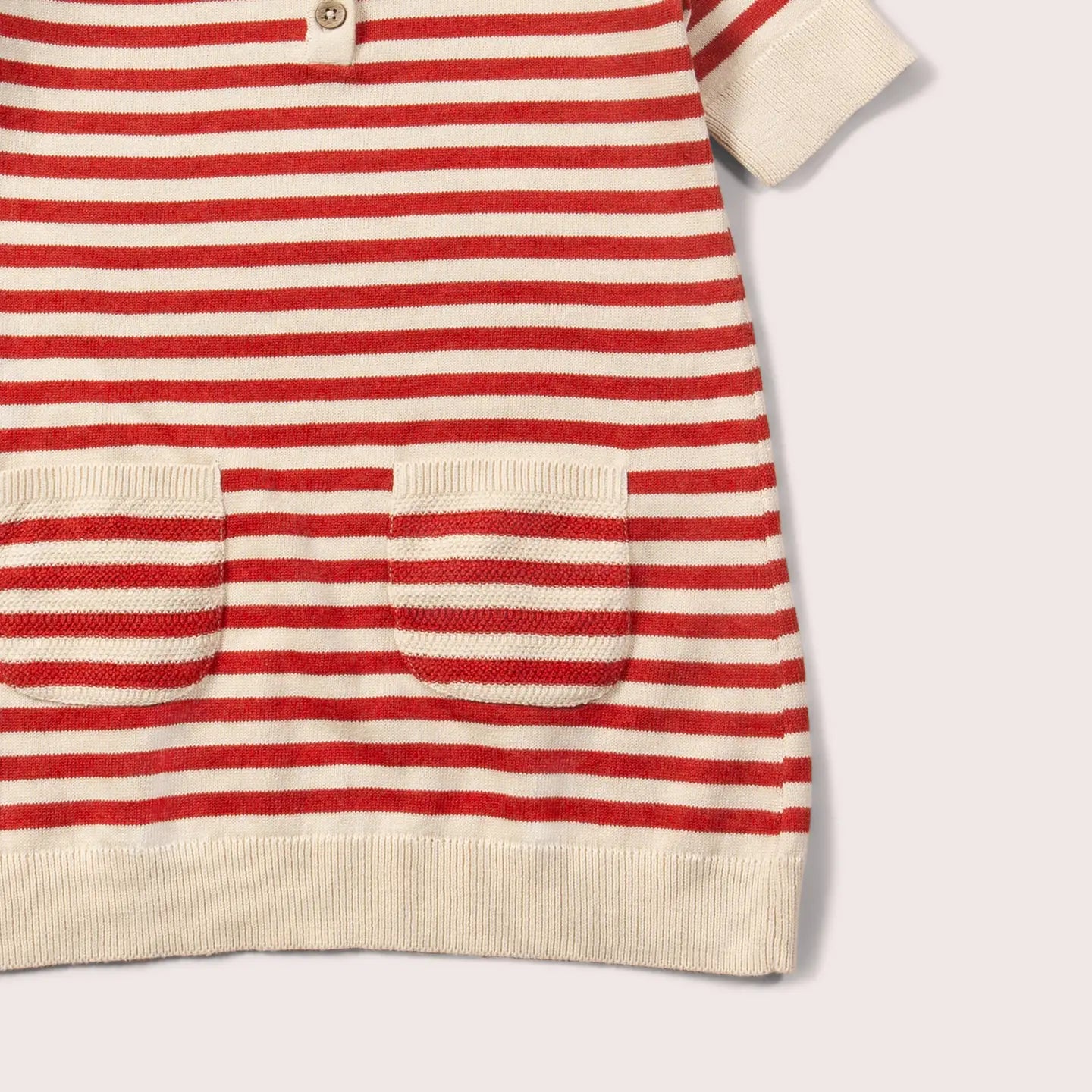 LITTLE GREEN RADICALS Nautical Striped Dress