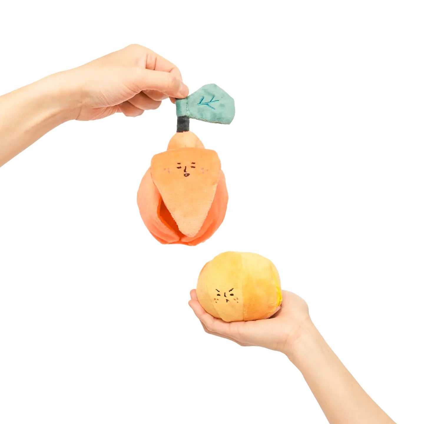 FURRY FOLKS Orange Nosework Toy