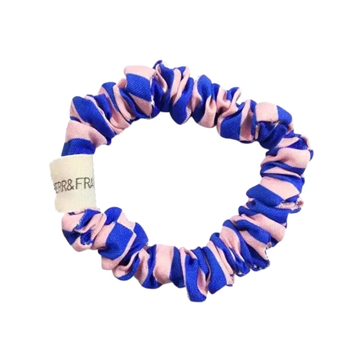 HERR & FRAU HEMPEL Blue Stripe Hair Tie