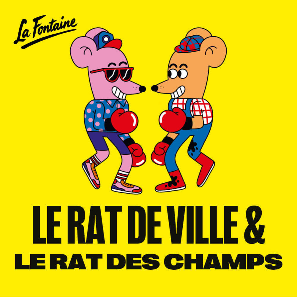 LE CHOCOLAT DES FRANCAIS Town Mouse & Country Mouse Egg Box 96g