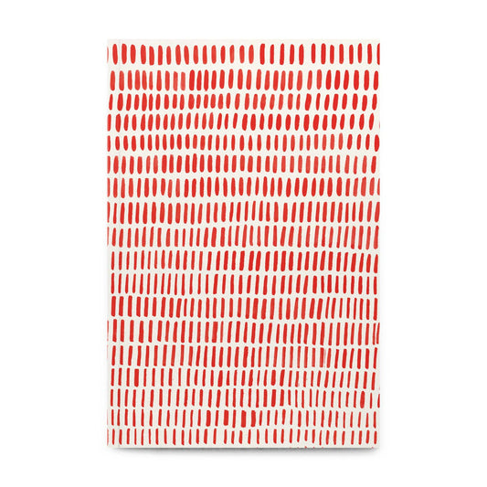 PETIT GRAMME Red Lines Large Notebook