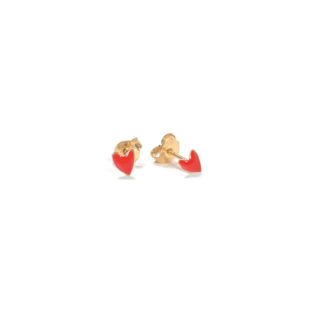 TITLEE Grant Red Heart Earrings