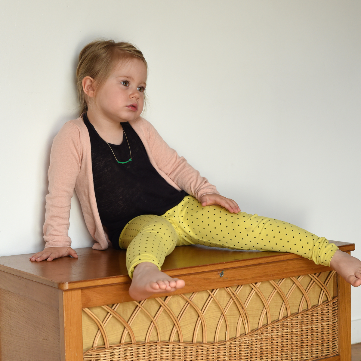 TITLEE Green Shooting Star Necklace