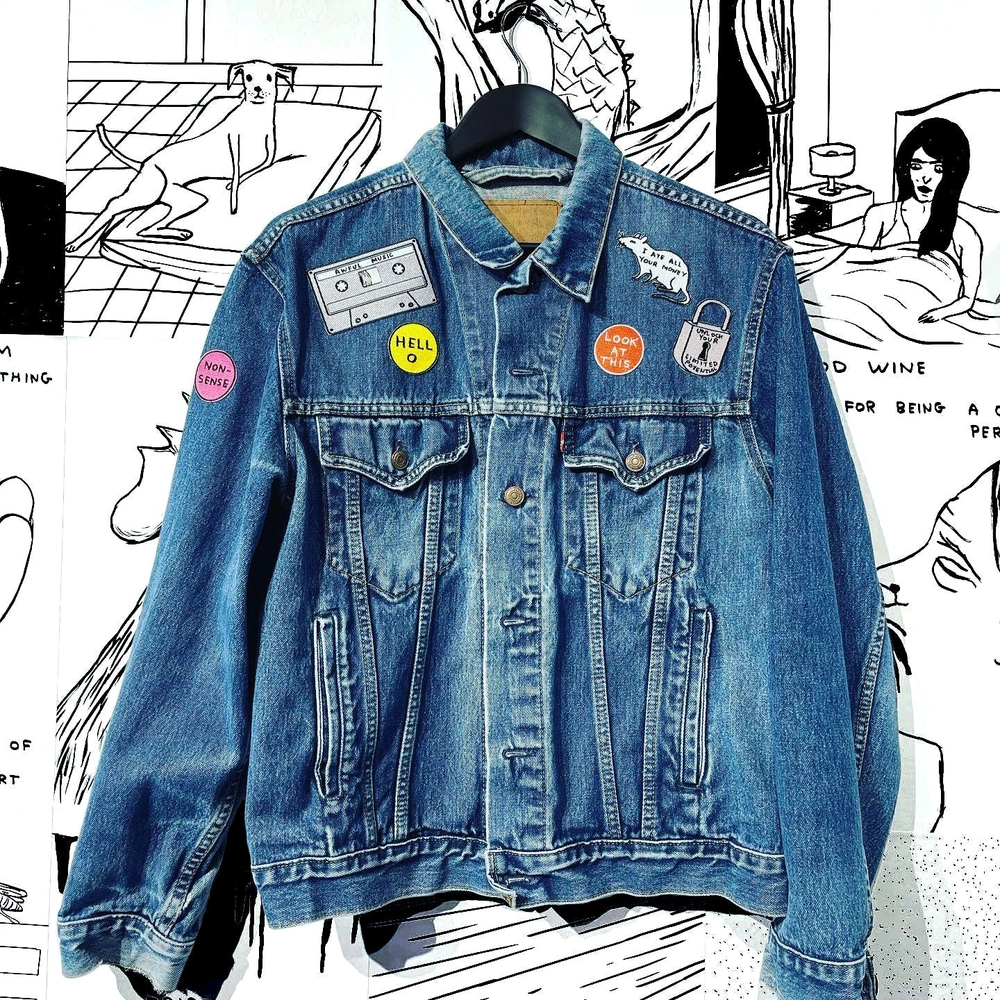 DAVID SHRIGLEY Nonsense Patch