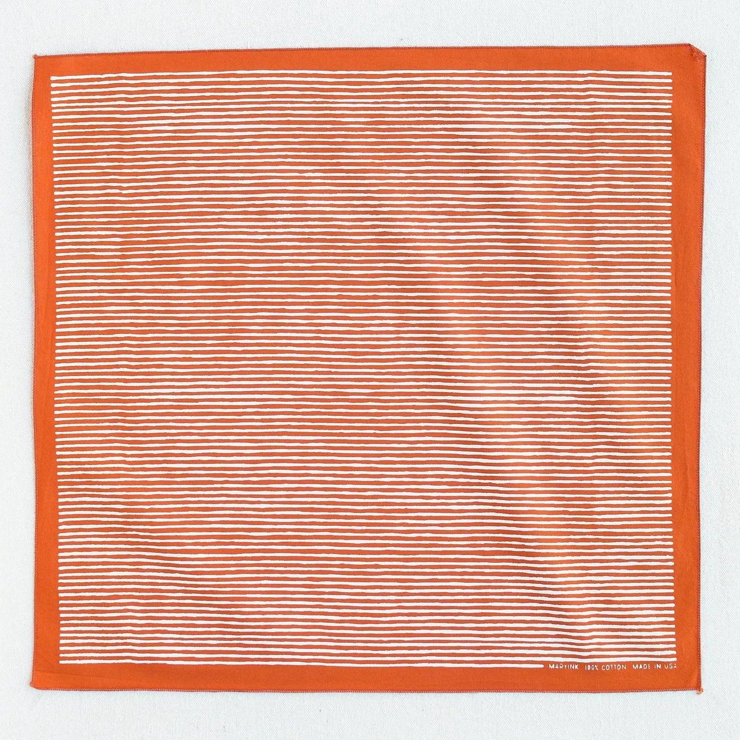 ABRACADANA Marmalade Striped Bandana