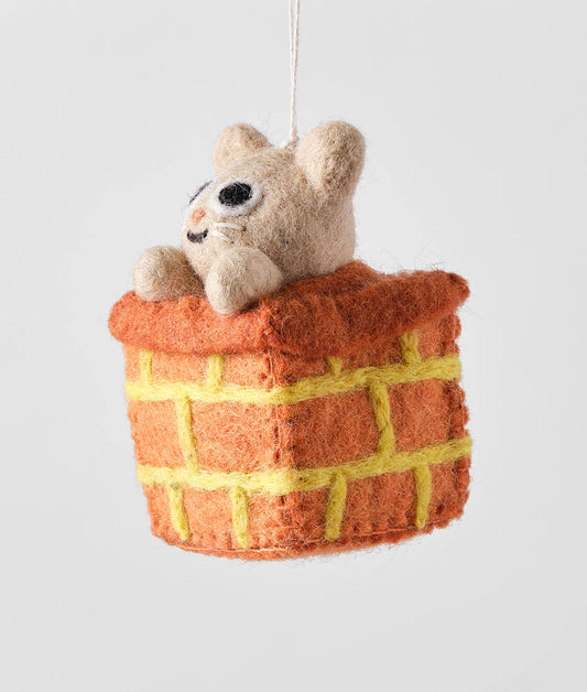 ELLIOT KRUSZYNSKI Simbi Cat Hanging Decoration