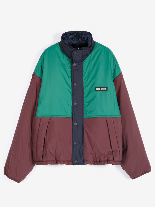 BOBO CHOSES Reversible Sherpa Coat