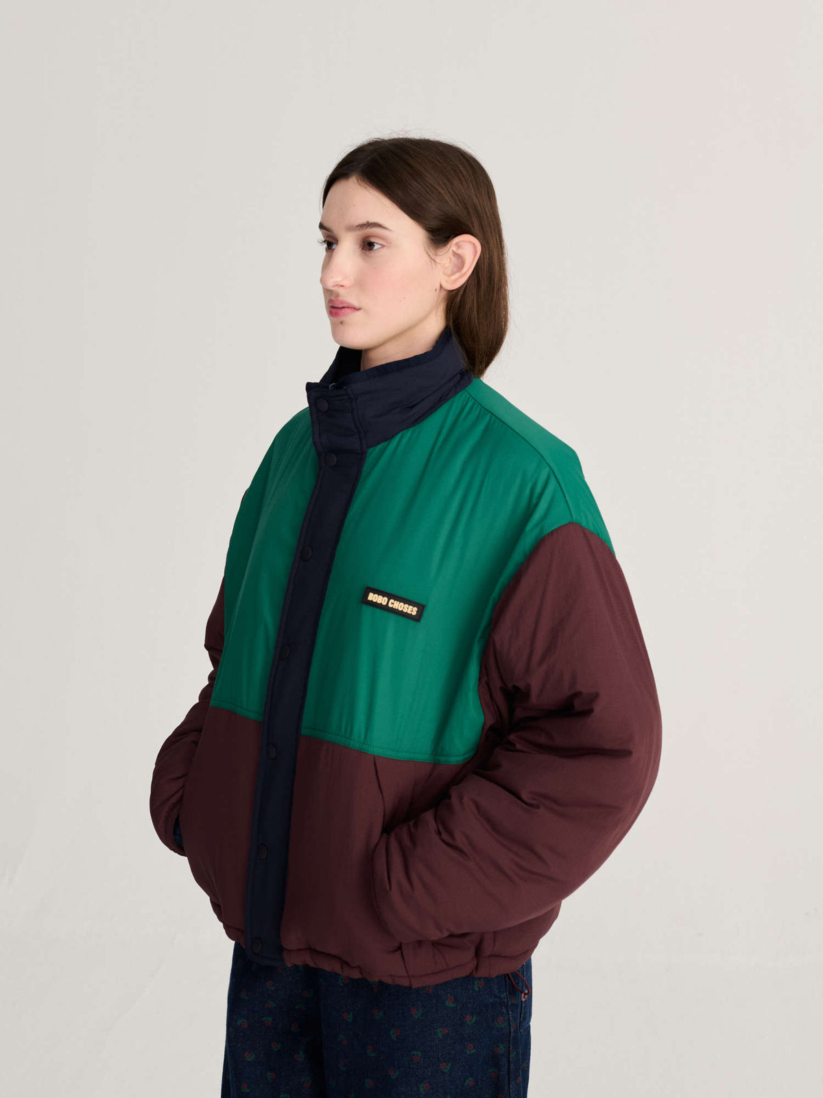 BOBO CHOSES Reversible Sherpa Coat