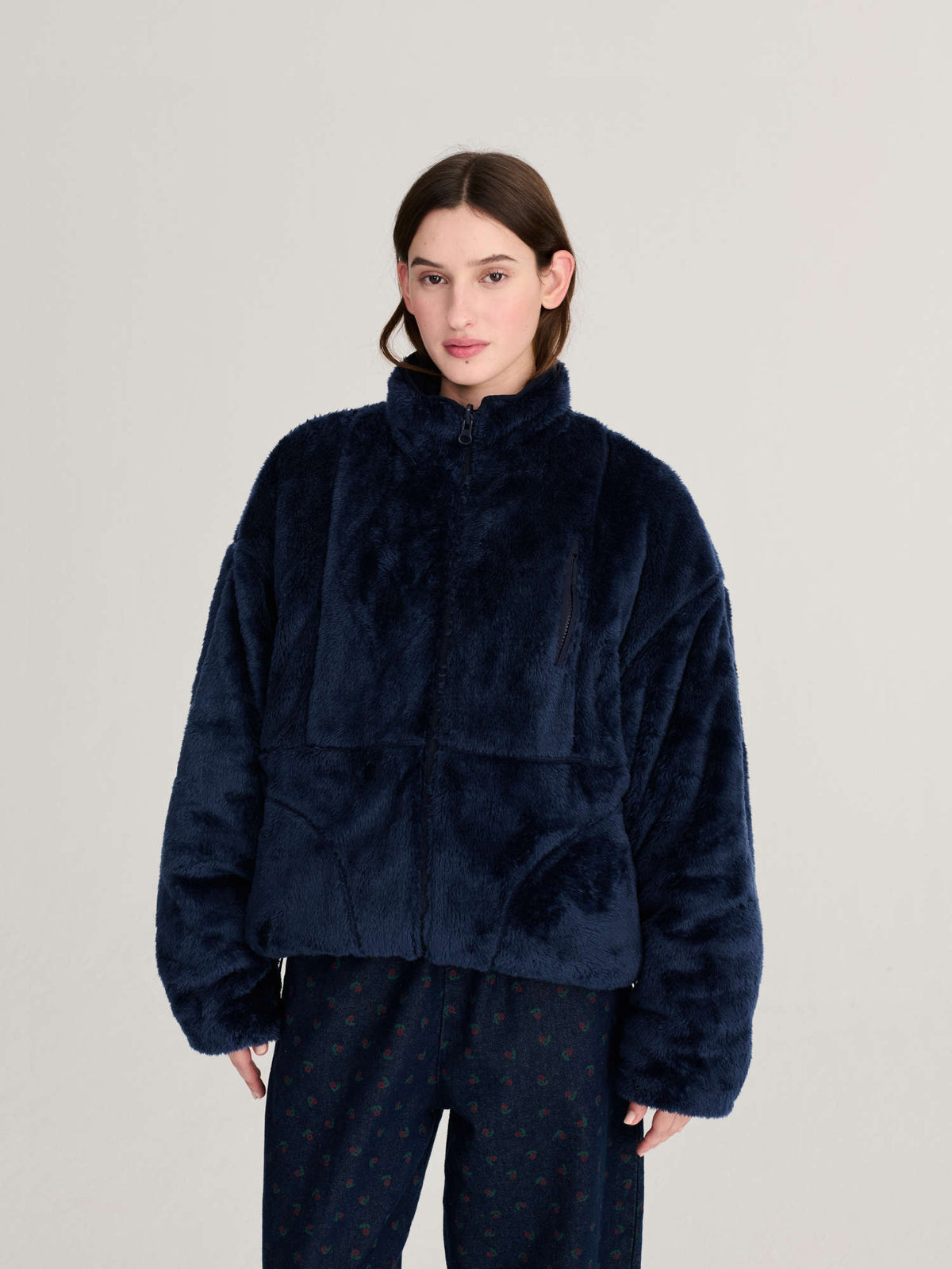 BOBO CHOSES Reversible Sherpa Coat
