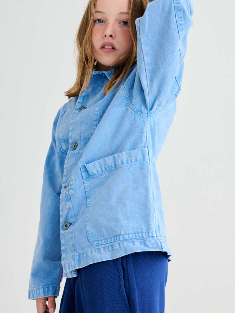 TRUE ARTIST Utility Jacket Nº04 Lichen Blue