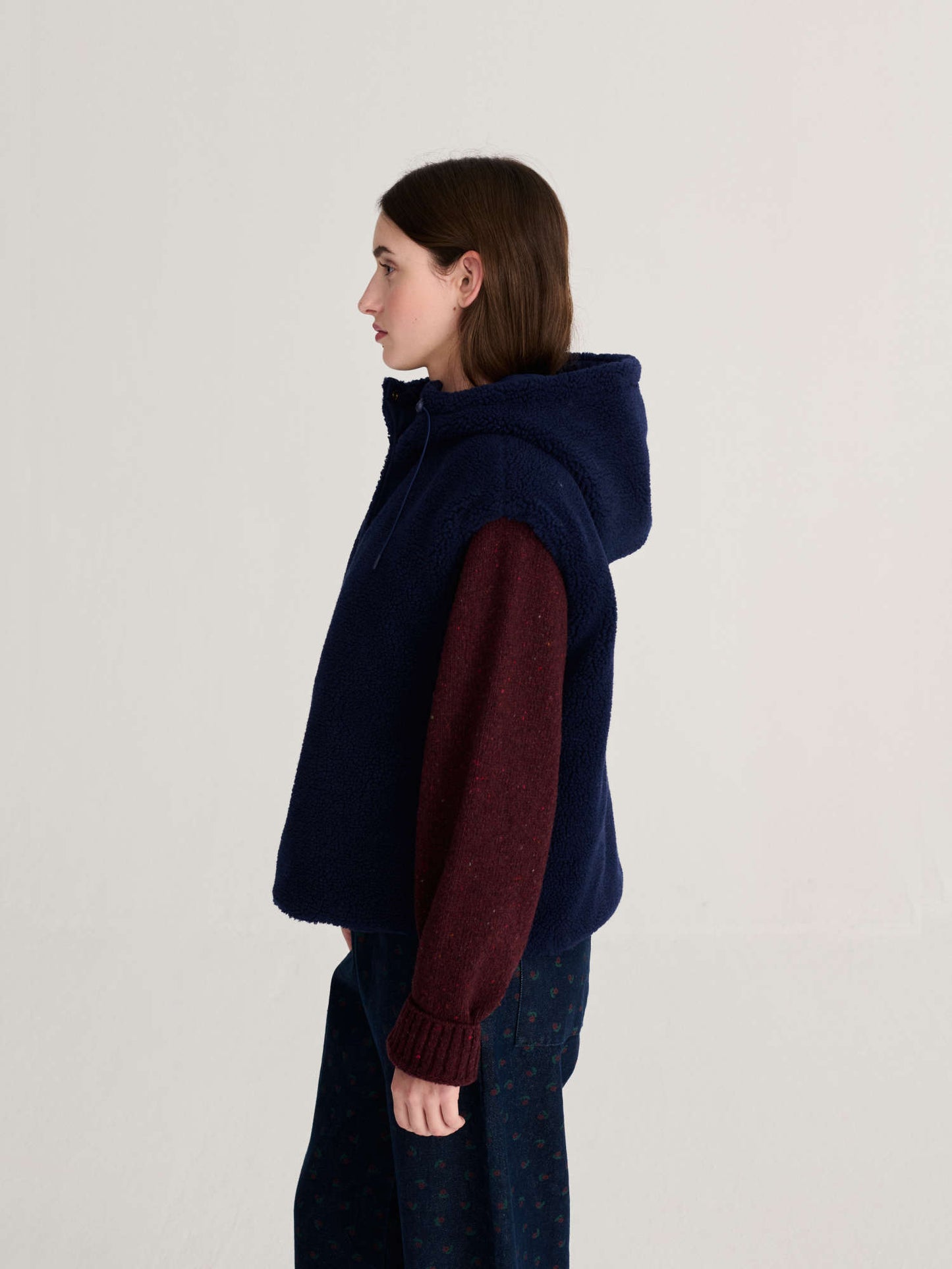 BOBO CHOSES Reversible Sherpa Vest