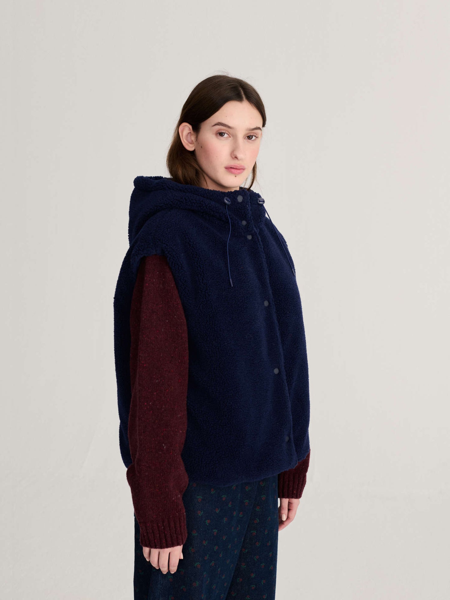 BOBO CHOSES Reversible Sherpa Vest