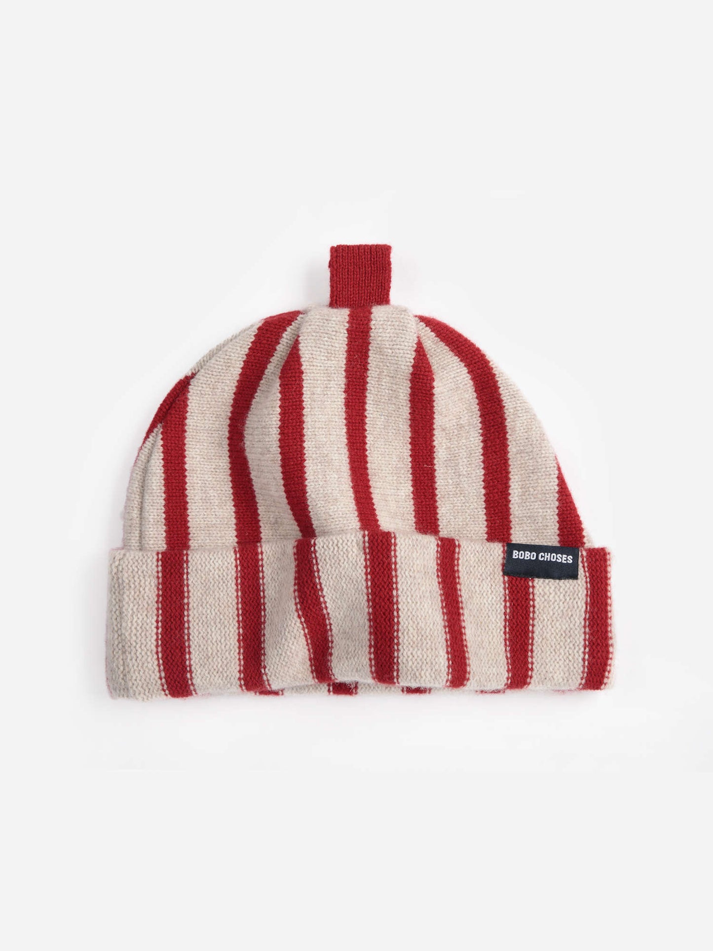 BOBO CHOSES Merino Wool Striped Beanie