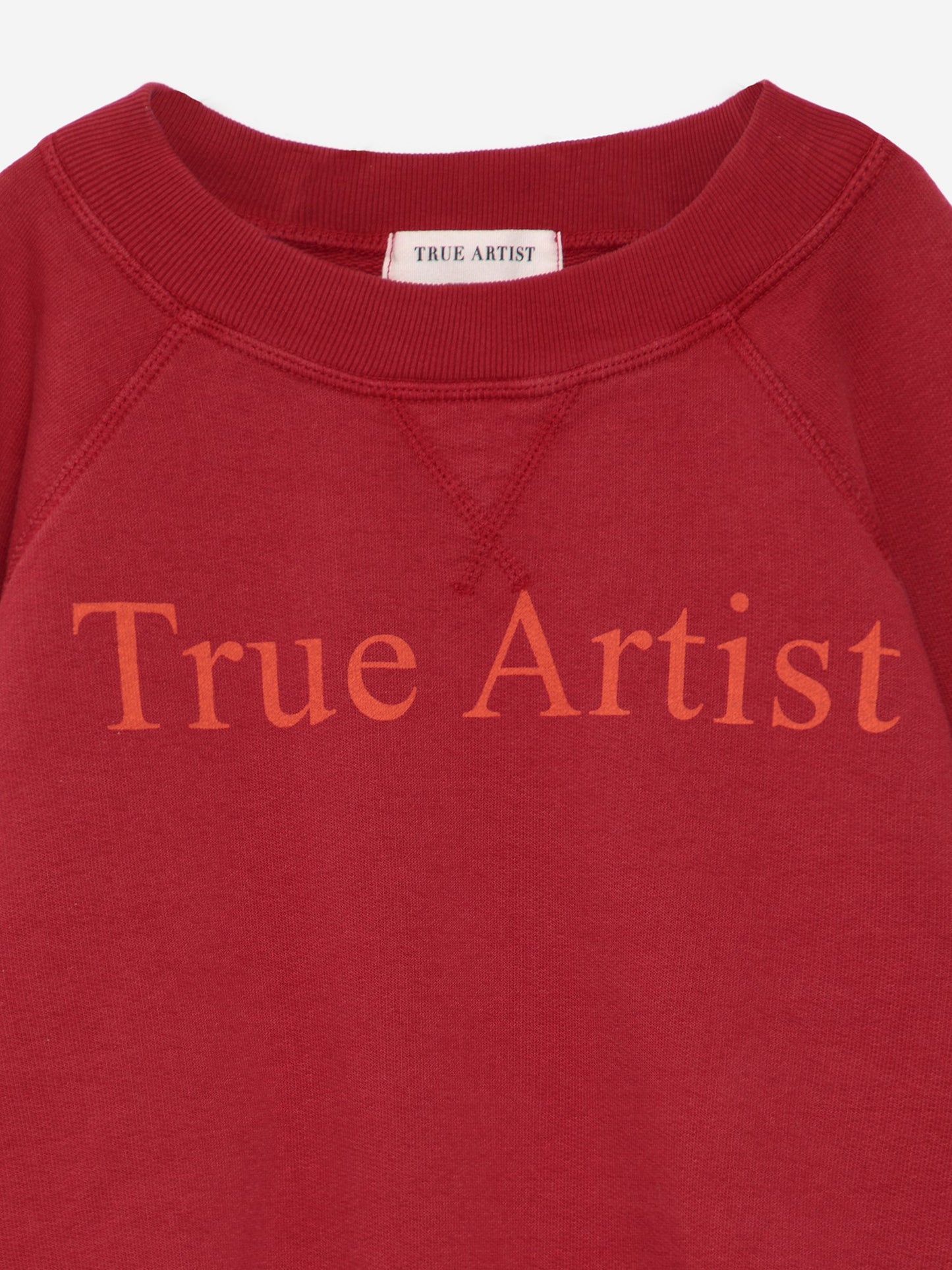 TRUE ARTIST Sweatshirt No 1 Scarlet Red