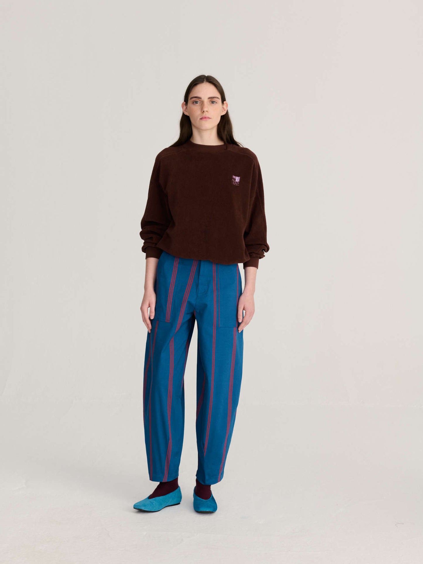 BOBO CHOSES Triple Stripes Barrel Pants