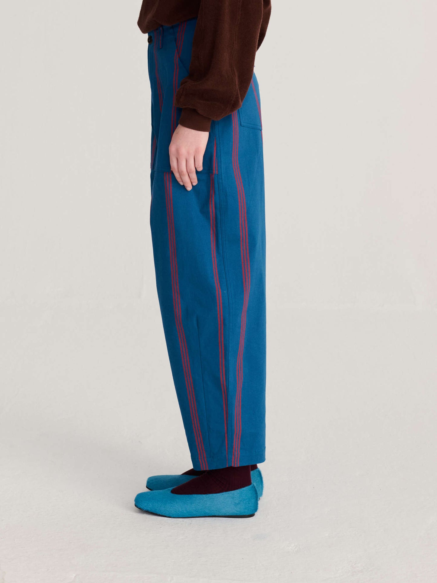 BOBO CHOSES Triple Stripes Barrel Pants
