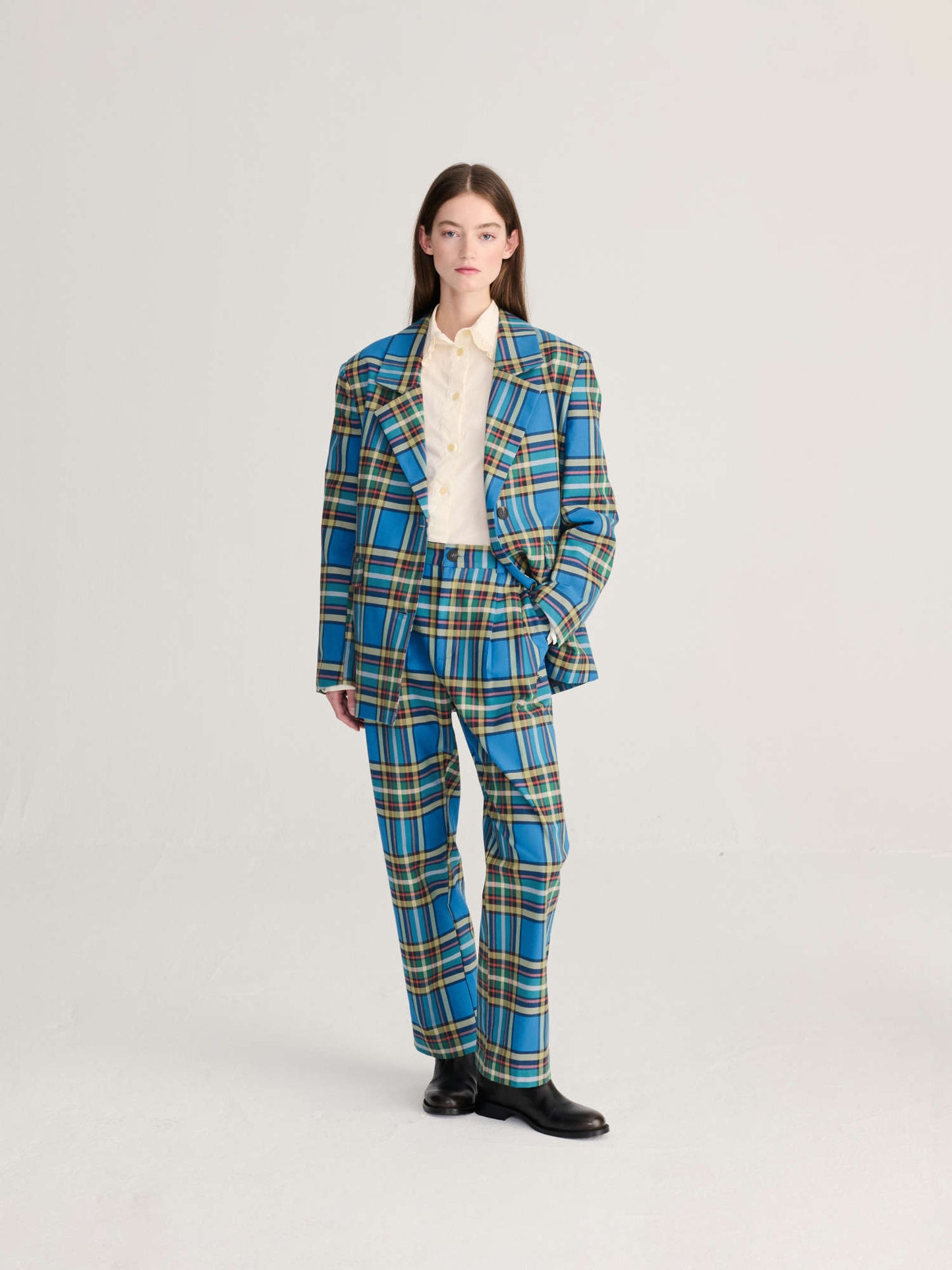 BOBO CHOSES Tartan Flannel Pants
