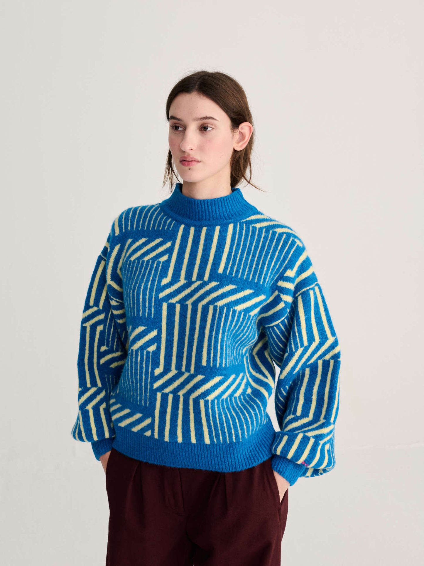 BOBO CHOSES Maze Jacquard Jumper