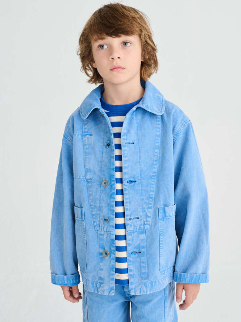 TRUE ARTIST Utility Jacket Nº04 Lichen Blue