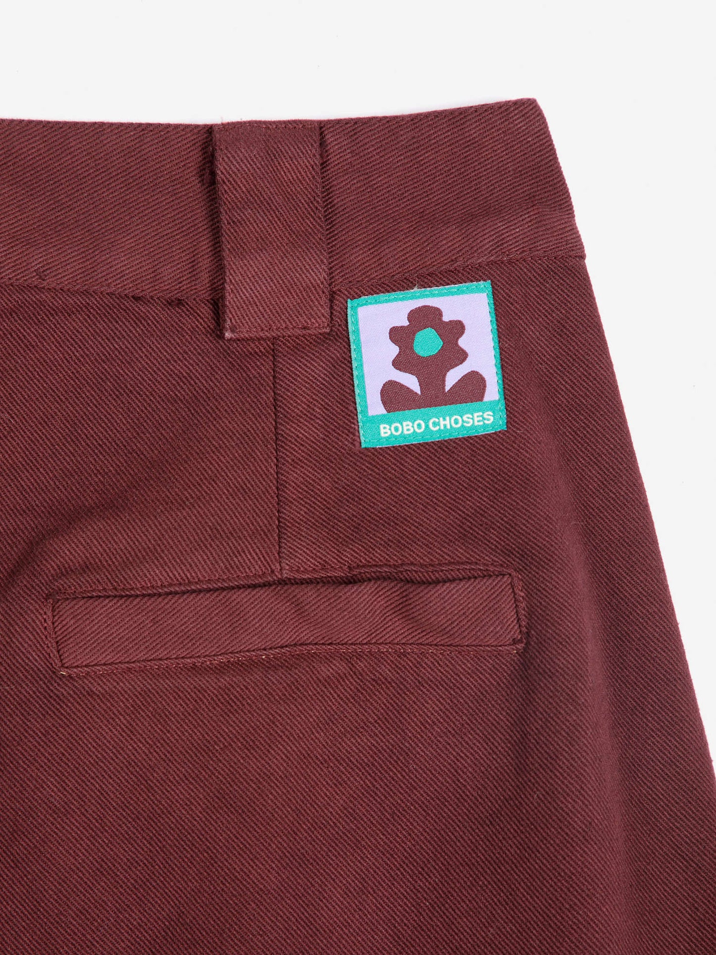BOBO CHOSES Twill Wide Leg Pants