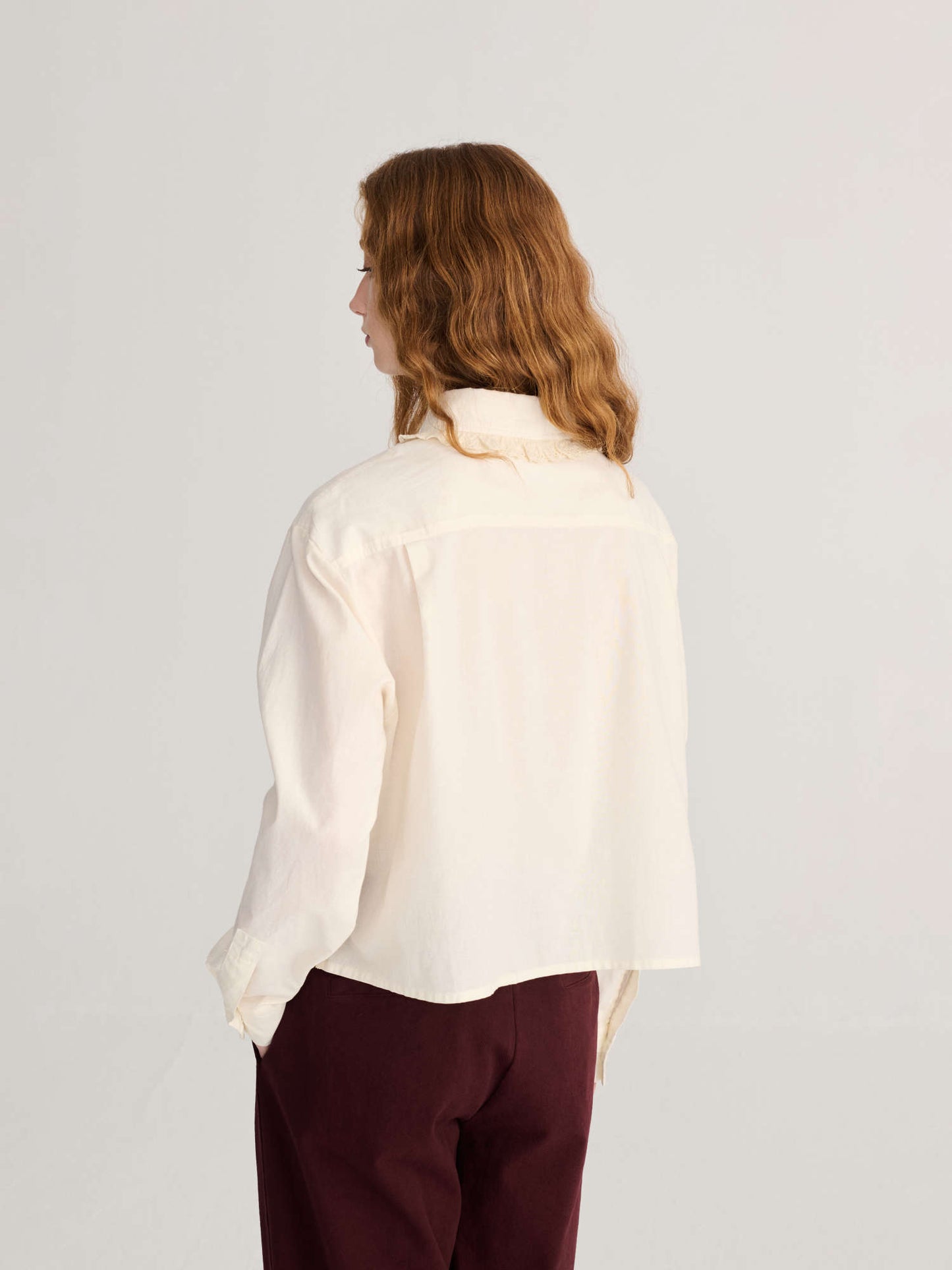 BOBO CHOSES Twill Wide Leg Pants