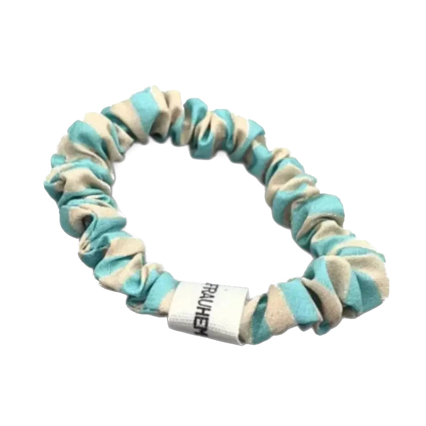 HERR & FRAU HEMPEL Turquoise Stripe Hair Tie